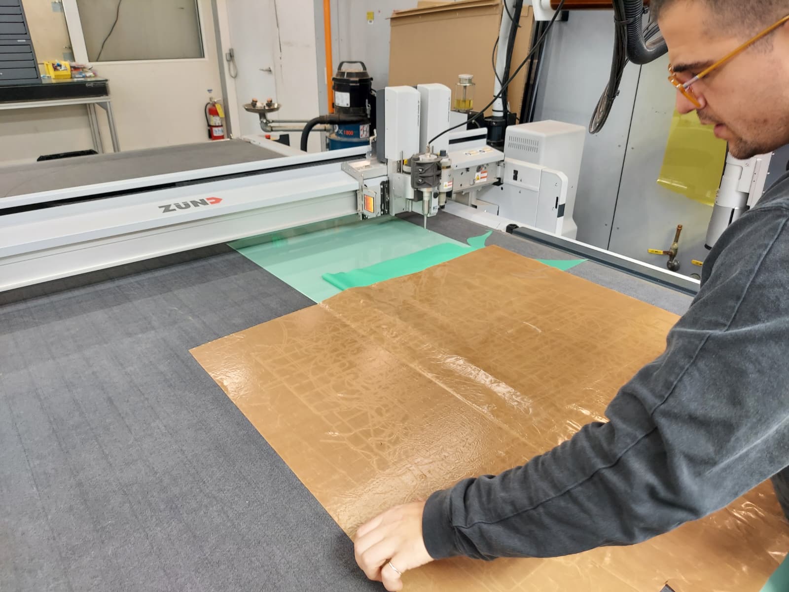 Pattern design and material layout